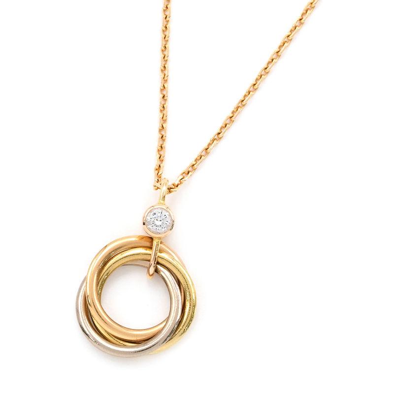 TRINITY（Cartier） カルティエ トリニティネックレス スモールモデル