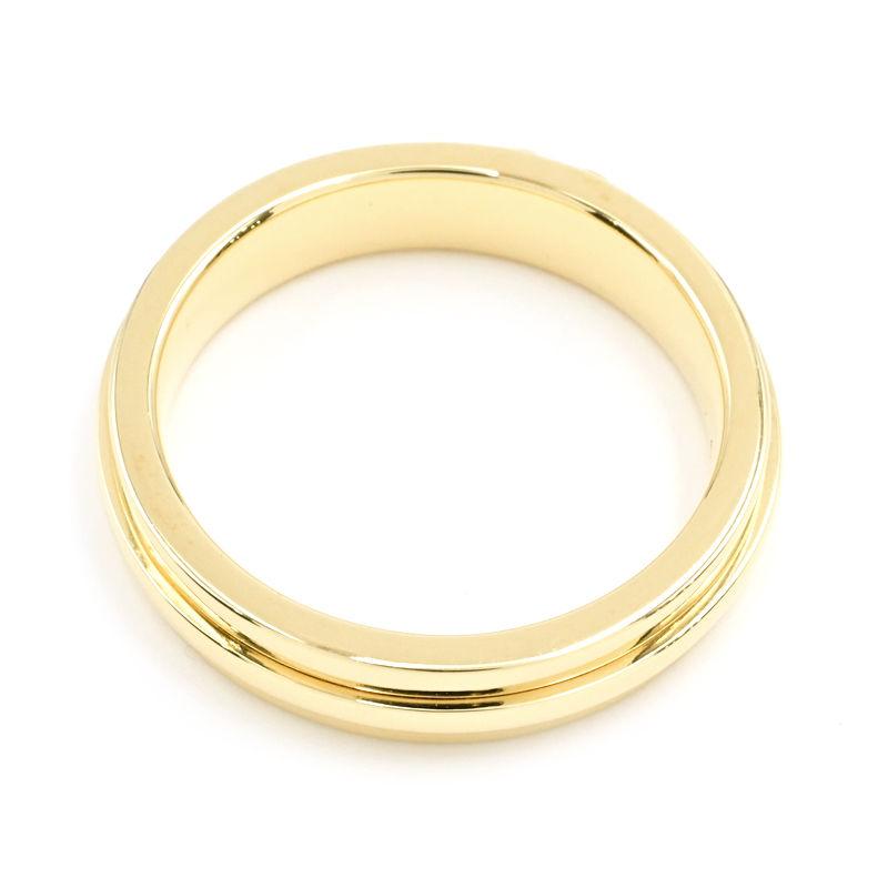 【磨き済み】 ティファニー Tトゥルーナローリング　イエローゴールド　16号 磨き済み】 ティファニー Tトゥルーナローリング イエロー