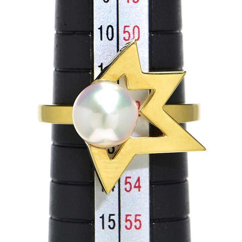 TASAKI（タサキ） コメットプラスリング R-4831-18KYG 12号 K18YG 7.5