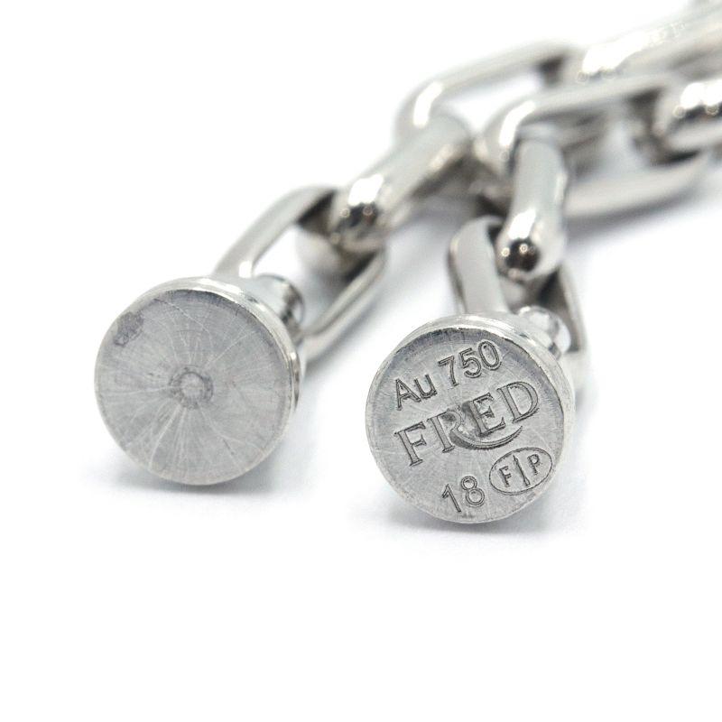 k18 WGダイヤチェーンブレスレット k18 WGダイヤチェーンブレスレット K10WG／K18WGダイヤチェーン