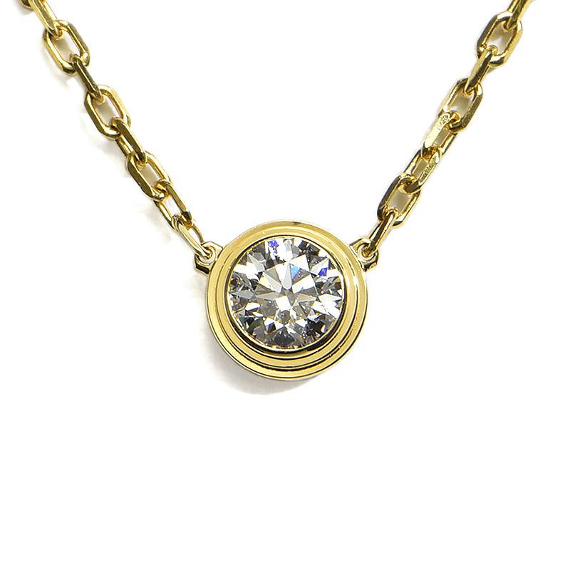 カルティエ ダムール ダムールネックレス ラージモデル B7215500 K18YG