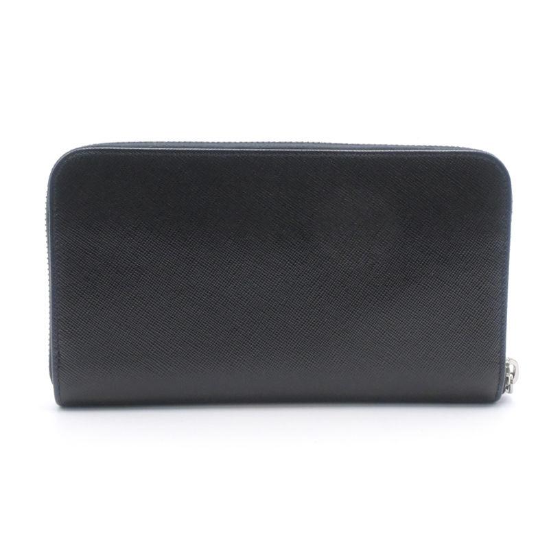 超美品☆プラダ 長財布 ロングウォレット サフィアーノ 三角ロゴ ラウンドジップ 楽天市場】【未使用品】 プラダ 長財布 ジップアラウンド長財布