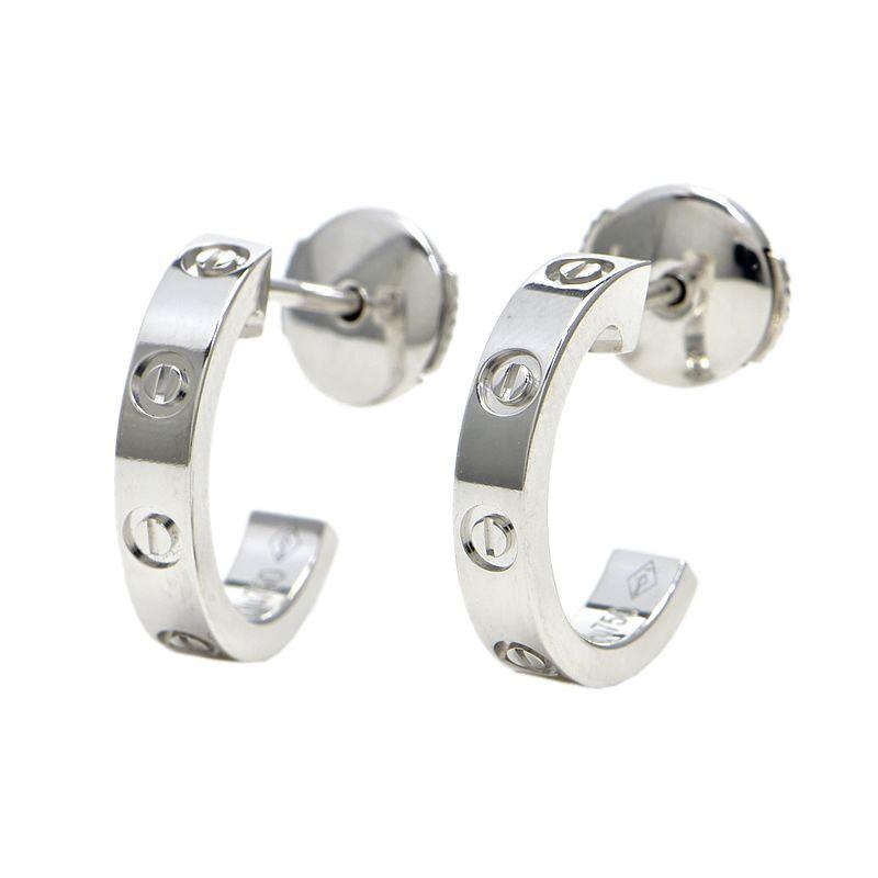 LOVE（Cartier） カルティエ LOVEフープイヤリング スモールモデル 