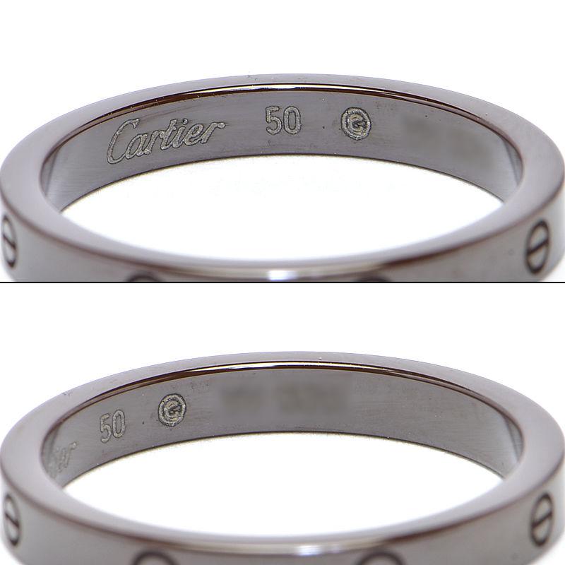 Cartier（カルティエ） ラブリング スリーフープ #50 10号 K18PG