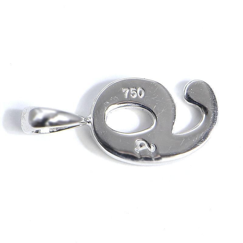EYEFUNNY（アイファニー） ダイヤモンドペンダントトップ K18WG No9 