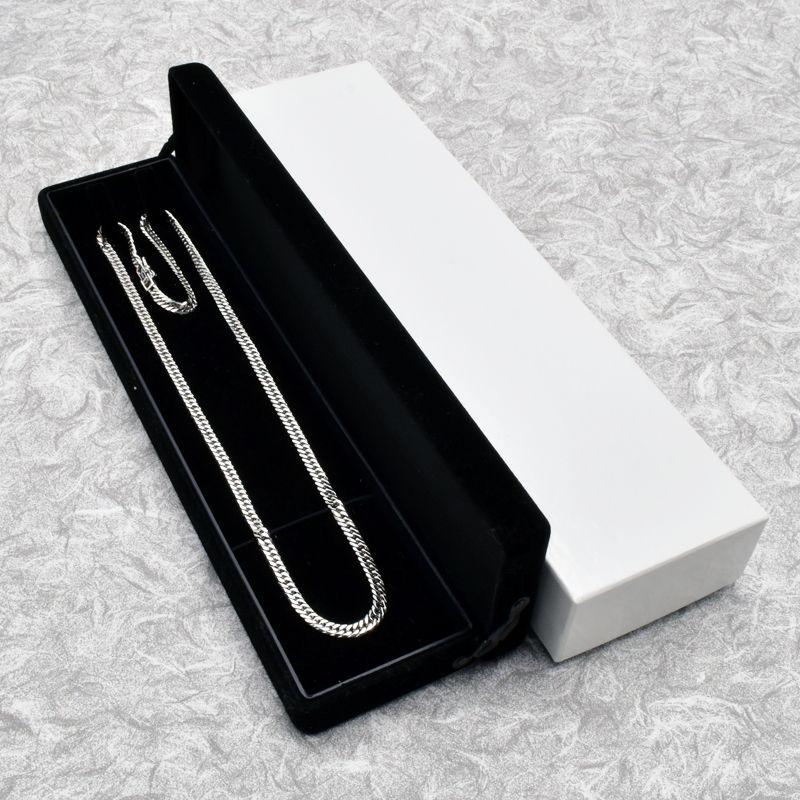 喜平ネックレス 6面ダブル 50cm 30.2g Pt850 造幣局検定刻印 プラチナ
