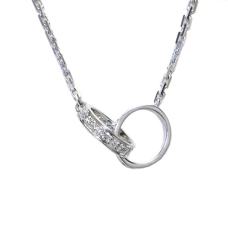 LOVE（Cartier） カルティエ LOVEネックレス セミパヴェ B7013700