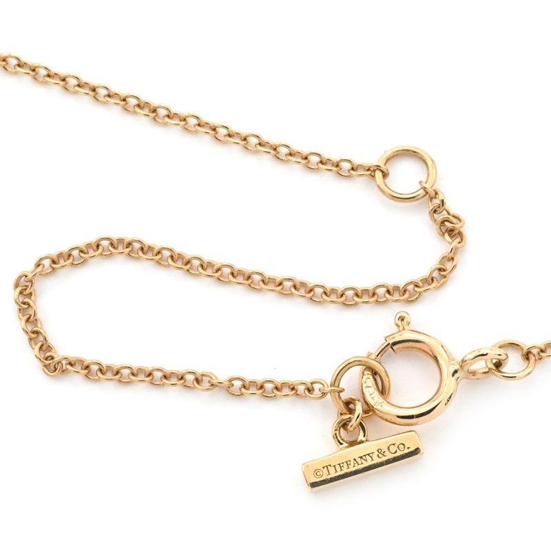 Tiffany T ティファニー ティファニーT サークルペンダント K18YG