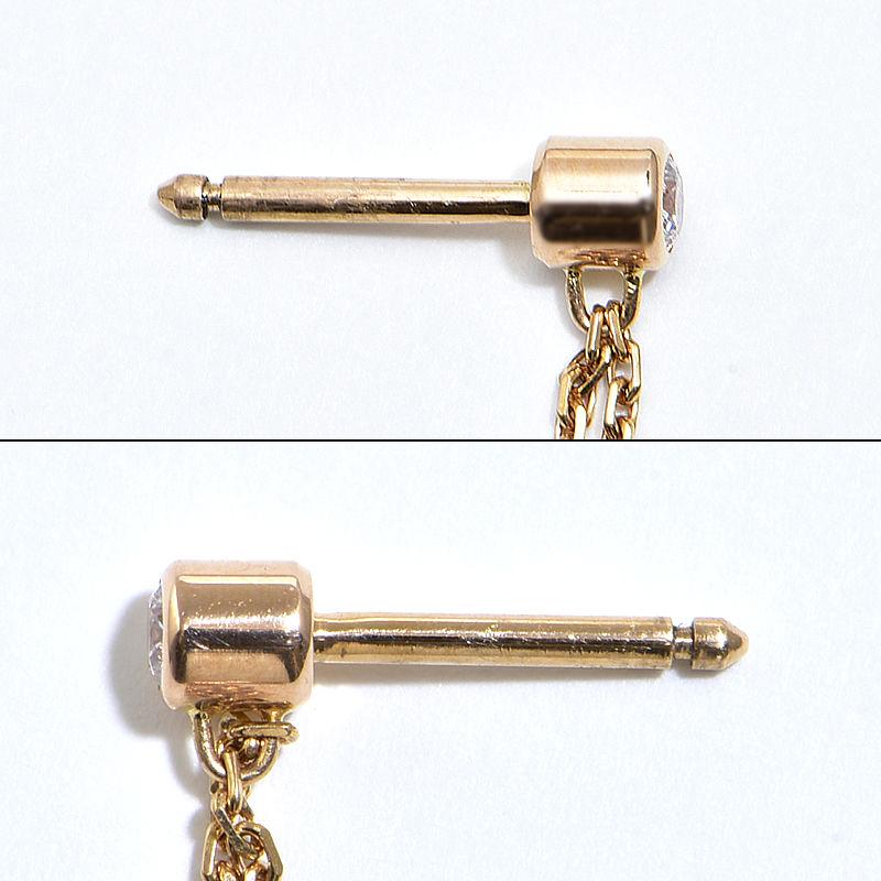 TRINITY（Cartier） カルティエ スウィートトリニティピアス K18YG