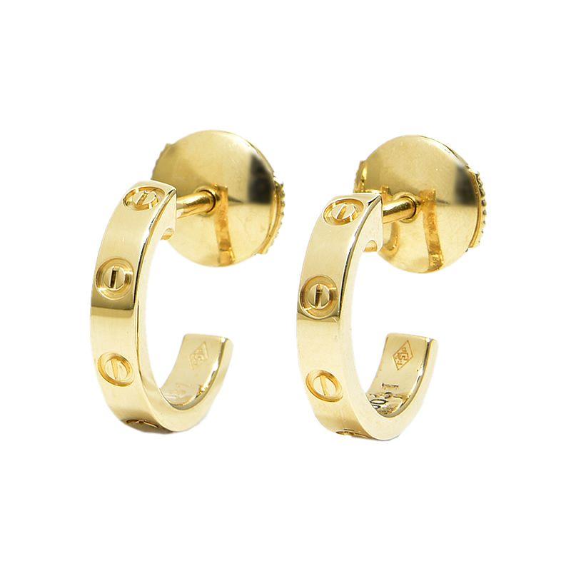 LOVE（Cartier） カルティエ ラブフープピアス スモールモデル