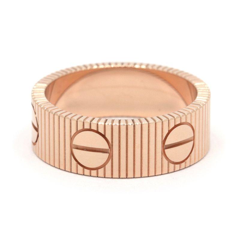 LOVE（Cartier） カルティエ ラブアンリミテッドリング #53 13号 K18PG