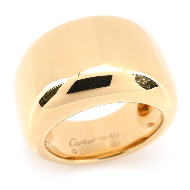 ◯最大お値下げ中です！　　カルティエ　ヌーベルバーグ　WG #55 Cartier（カルティエ） K18YG イエローゴールド ヌーベルバーグ リング