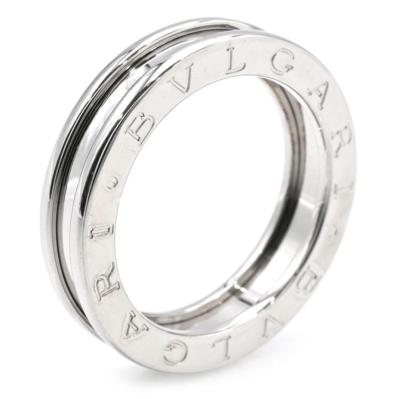 BVLGARI ビー・ゼロワン 1バンドリング　13号　ホワイトゴールド ビー・ゼロワン ブルガリ ビー・ゼロワンリング 1バンド #53 13号