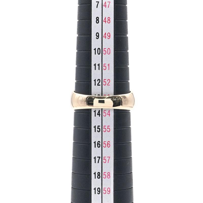 3.8ct天然ルビーリング 13.5号 K18YG 0.9ct天然ダイヤモンド カボションカット フラワーモチーフ イエローゴールド 地金6.7g 中古 送料無料_4
