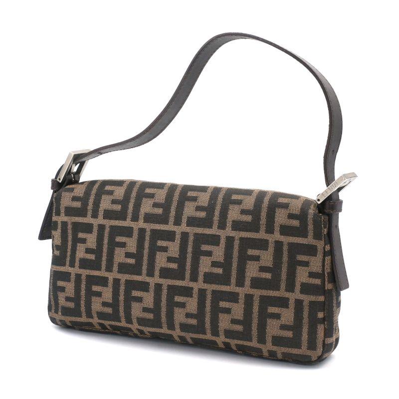 FENDI フェンディ　マンマバケット 26424 ズッカ柄　ワンショルダー　茶 FENDI（フェンディ） ズッカ マンマバケット 26424 ジャガード