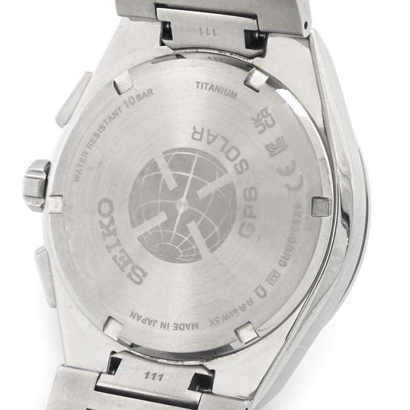 SEIKO セイコー 5X53-0BR0 アストロン ソーラー 電波時計 ASTRON セイコーアストロン メンズ SBXC107 5X53-0BR0 チタン 箱保