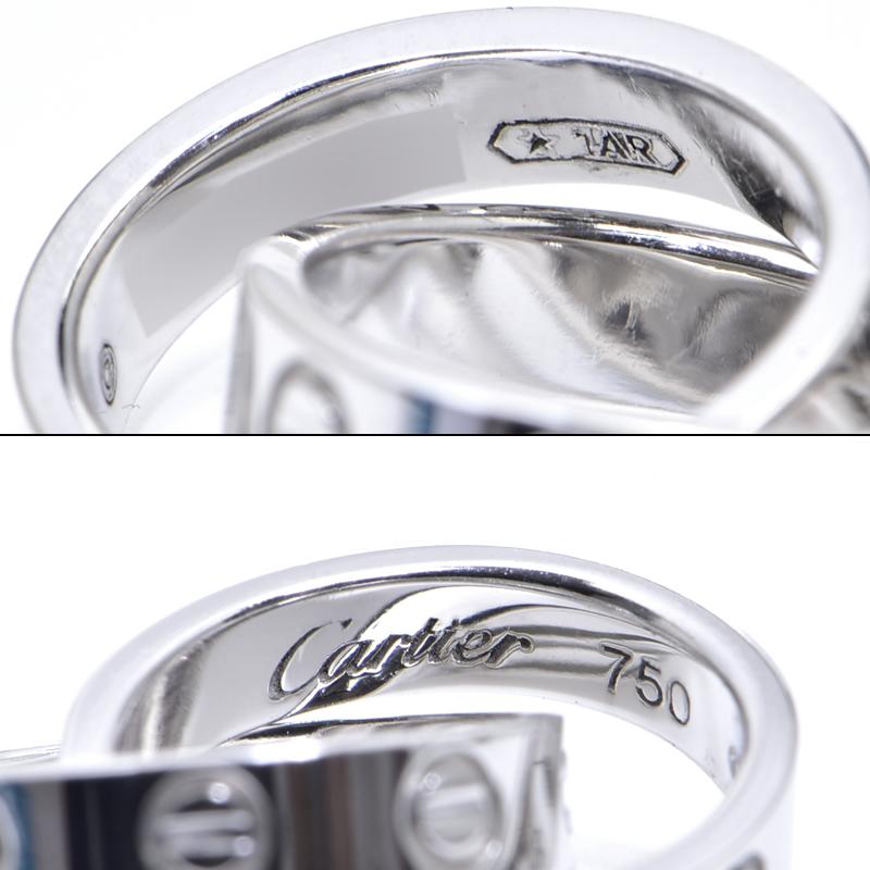 LOVE（Cartier） カルティエ LOVEネックレス B7212500 K18WG ベビー