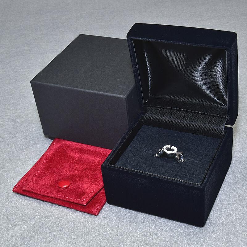 Cartier（カルティエ） Cハートリング #47 7号 B4041547 K18WG 