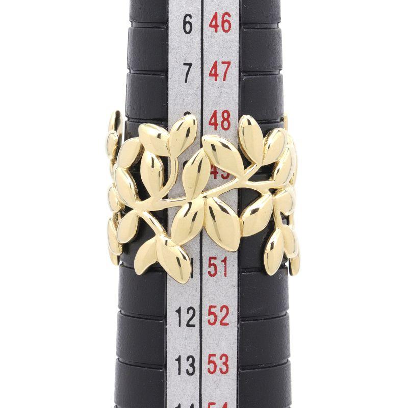 TIFFANY&Co.（ティファニー） オリーブリーフリング 9.5号 K18YG