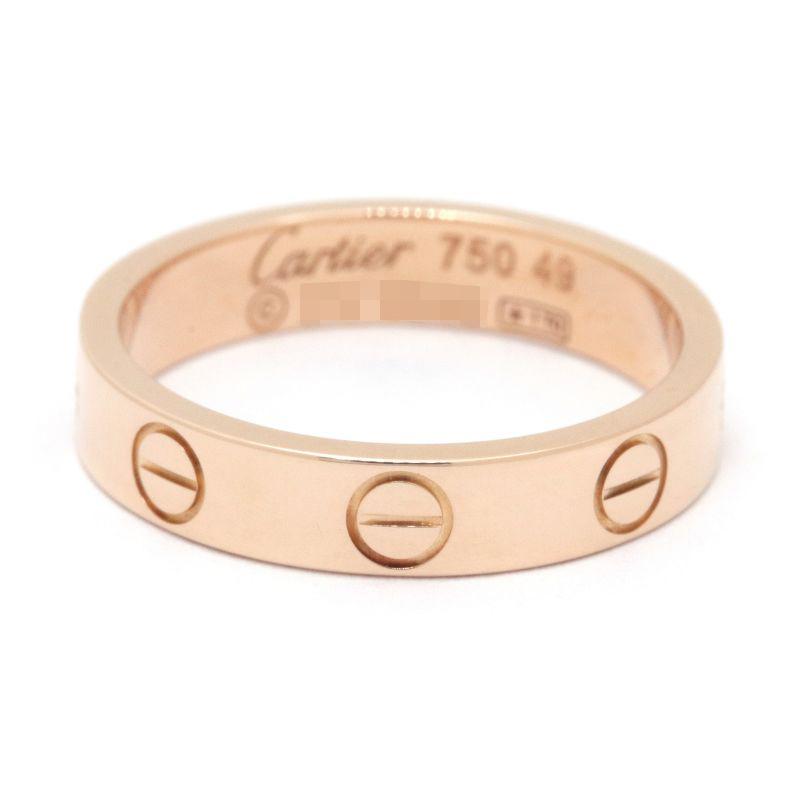 LOVE（Cartier） カルティエ LOVEリングスモールモデル #49 9号