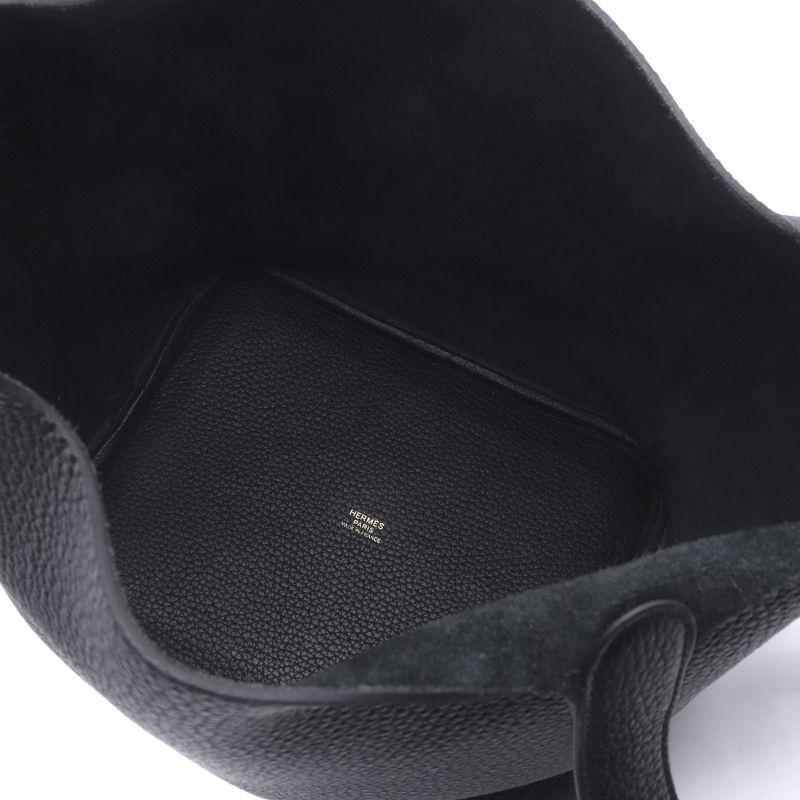 2024年モデル HERMES エルメス ピコタン ロック MM ブラック ピコタン エルメス ピコタンロックMM W刻印 2024年 トリヨンクレマンス