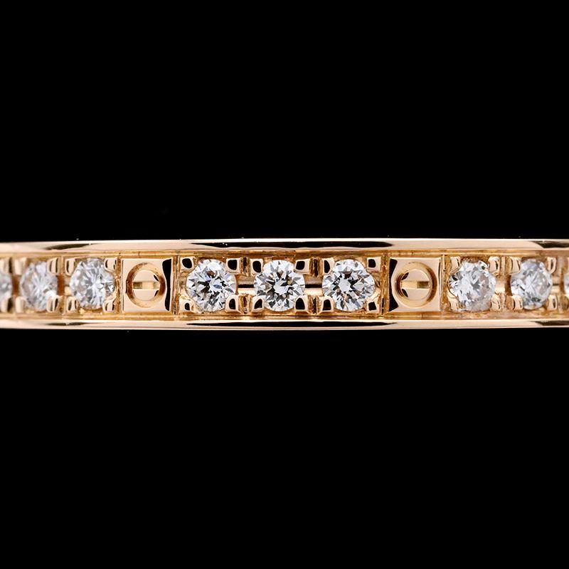 LOVE（Cartier） カルティエ ラブ リング パヴェセッティング ミニ