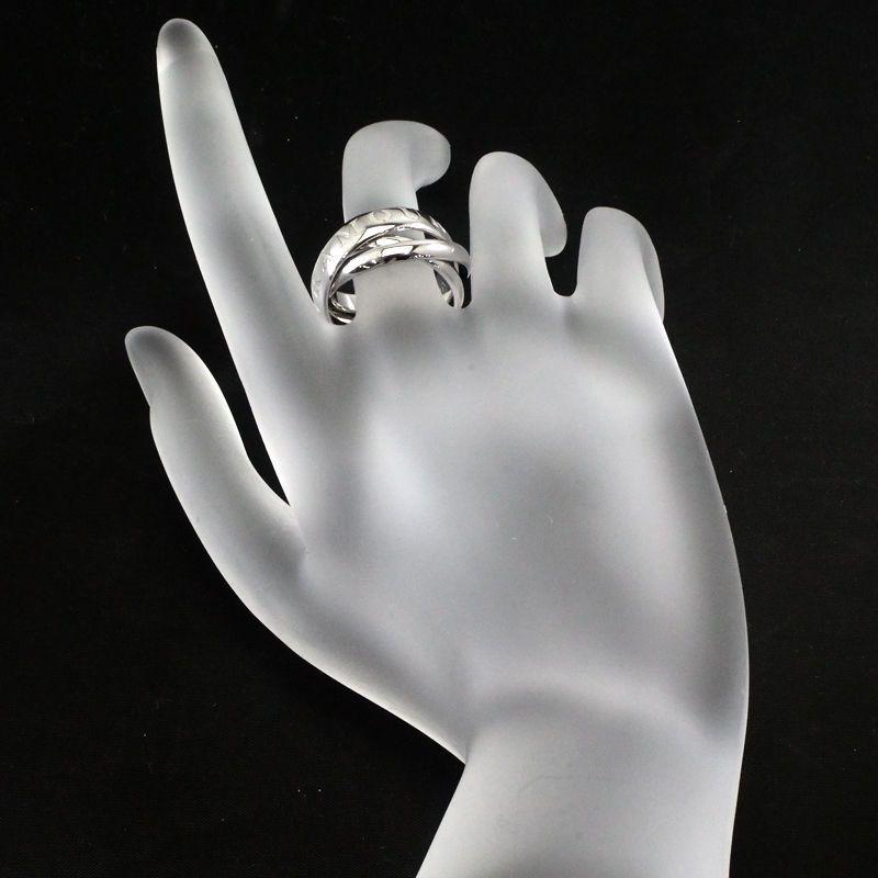 Cartier（カルティエ） トリニティリング #51 11.5号 K18WG 1998年