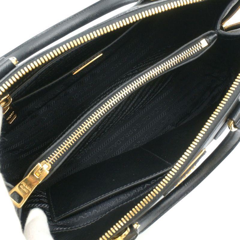 PRADA（プラダ） ハンドバッグ BL0837 サフィアーノルクス ブラック