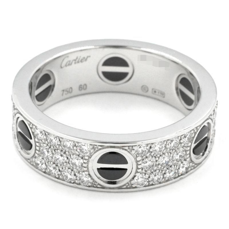LOVE（Cartier） カルティエ ラブリング B4237560 #60 20号 K18WG