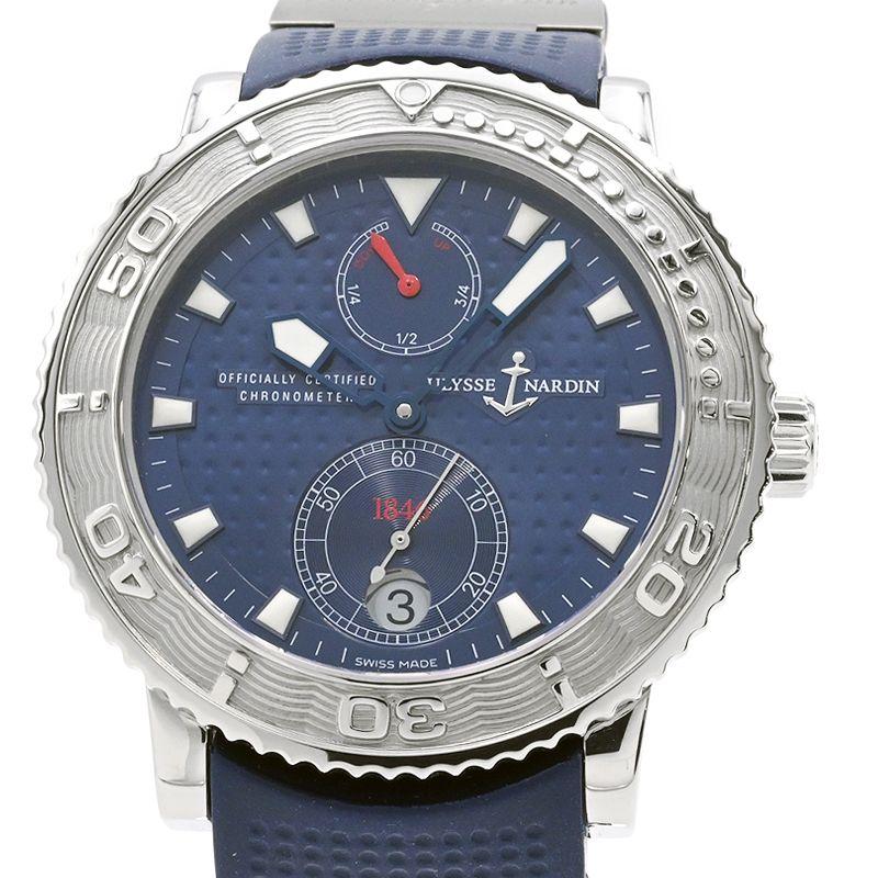 ユリスナルダン　オートマチック ULYSSE NARDIN（ユリスナルダン） [3年保証] メンズ マキシマリーン