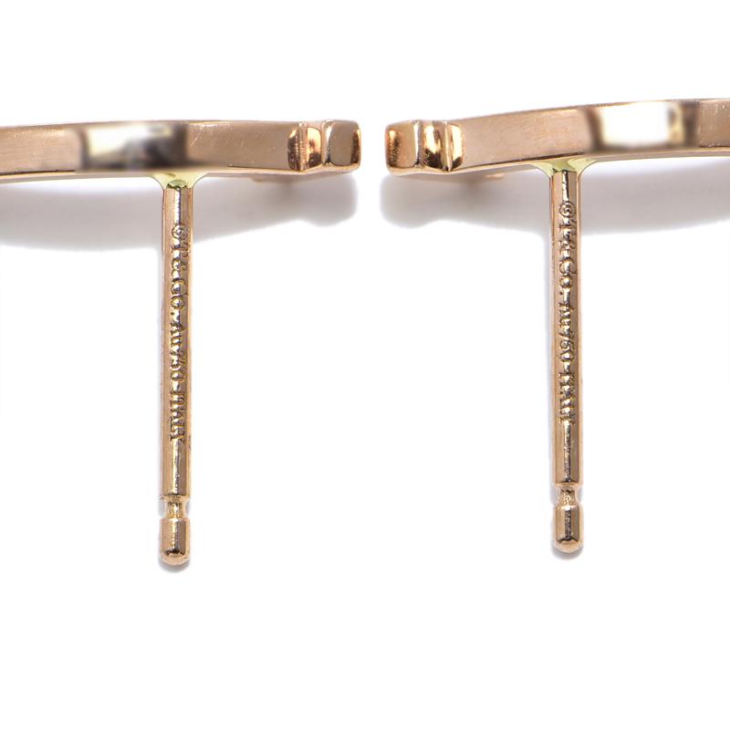TIFFANY&Co.（ティファニー） ティファニーTスマイルミニピアス
