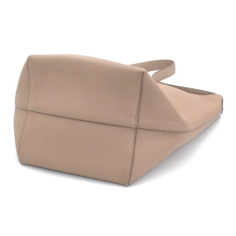 THE ROW（ザ ロウ） Medium N/S ParkTote レザー ベージュ ミディアムN