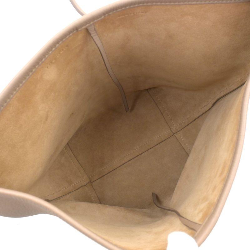 THE ROW（ザ ロウ） Medium N/S ParkTote レザー ベージュ ミディアムN