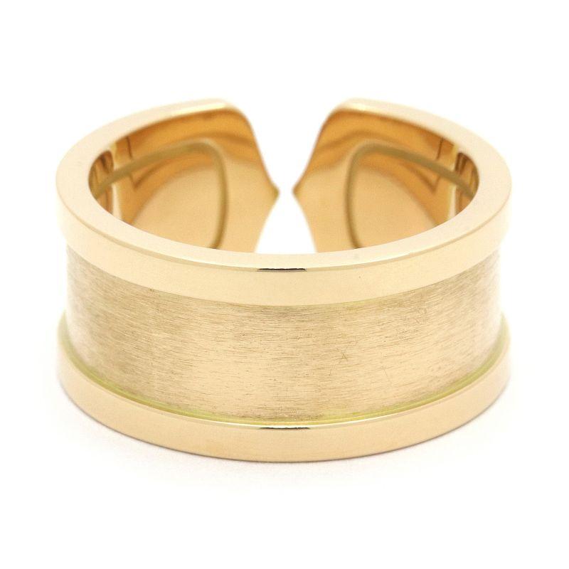 CARTIER カルティエ C2 ラージ k18 C DE CARTIER カルティエ C2リングLM #56 16号 K18YG ラージモデル C