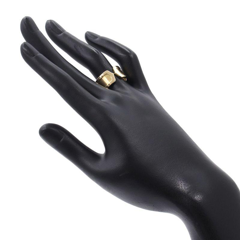 C DE CARTIER カルティエ C2リングLM #56 16号 K18YG ラージモデル C
