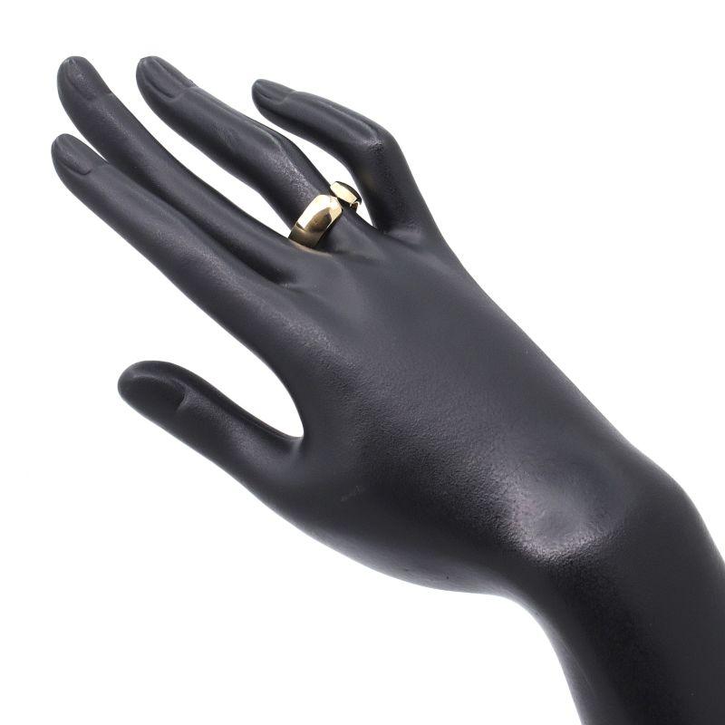 C DE CARTIER カルティエ C2アブソリュセリング #55 15号 K18YG Cドゥ