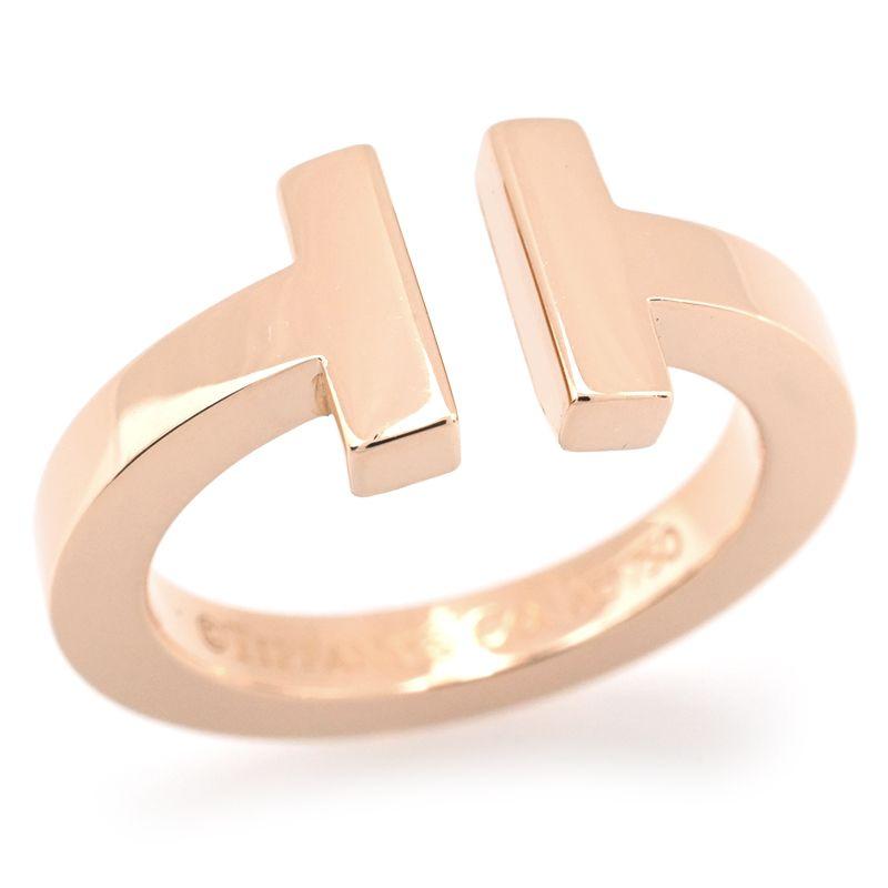 TIFFANY&Co.（ティファニー） Tスクエアリング 6.5号 60147395 K18RG