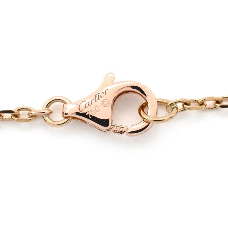 Cartier（カルティエ） Cハートネックレス K18PG 1P ダイヤモンド C
