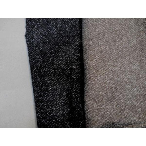 スライバーモヘアニットツイード　カーキー×オフホワイト　イタリア製 |  | 02