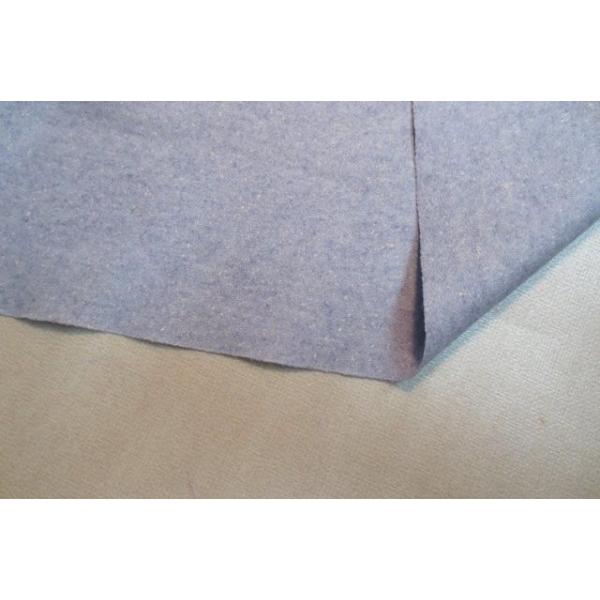 圧縮ウールニット　ネップシルク混　水色　ワンピース | 