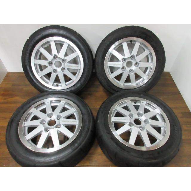 送料無料・税込み】マツダスピード レイズ製 鍛造 15in6.5J+45 5穴