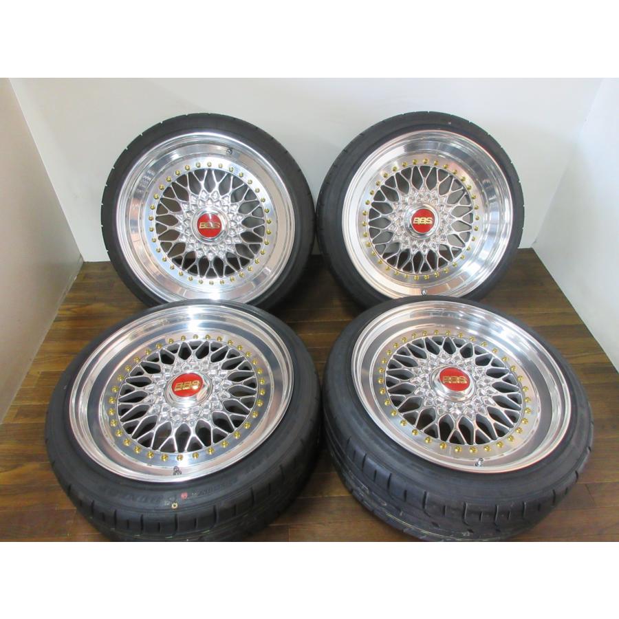 送料無料・税込み】リバレル&バフ加工！ BBS スーパーRS 18in9.5J+20