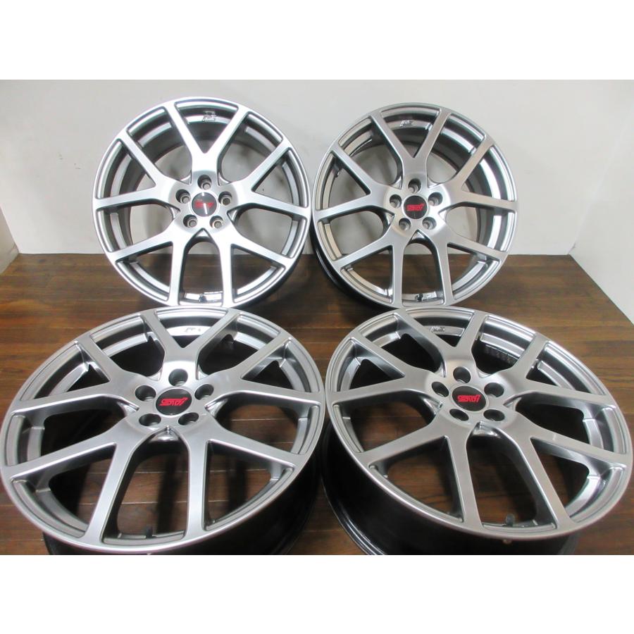 送料無料・税込み】スバルXV STIオプション エンケイ製 18in7J+55 5穴