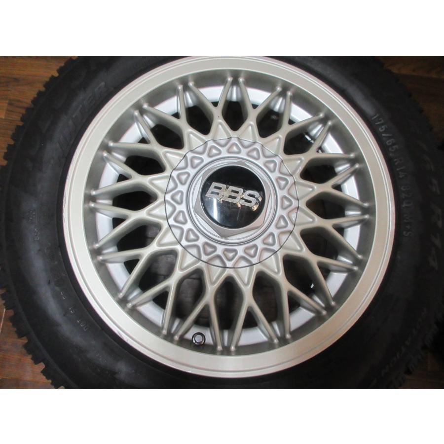 送料無料・税込み】BBS RG391 14in6J+40 4穴PCD100 ピレリICE 175