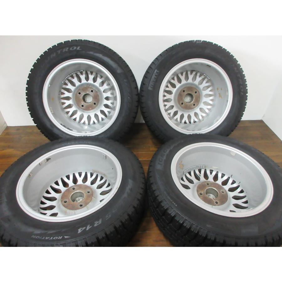 送料無料・税込み】BBS RG391 14in6J+40 4穴PCD100 ピレリICE 175