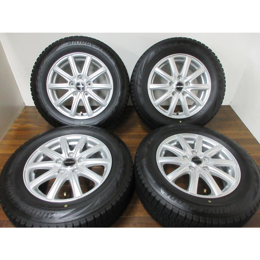 送料無料・税込み】SPORT RUOTA 15in6J+53 5穴PCD114.3 BS VRX2 195