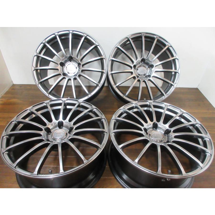 送料無料・税込み】ヨコハマ AVSモデルF15 18in8J+35 9J+35 5穴PCD120