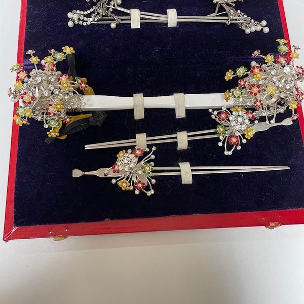 花嫁さんの日本髪の簪セット26059＃ : あざらし堂ヤフー店 - 通販