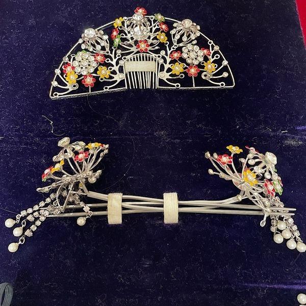 花嫁 和装 日本髪 簪 かんざしセット 花嫁さんの日本髪の簪セット26059＃ : あざらし堂ヤフー店