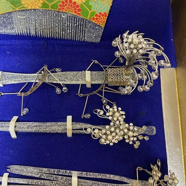 花嫁さんの日本髪の簪セット26061＃ : あざらし堂ヤフー店 - 通販